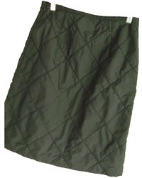 Moncler Jupe en Synthétique Noir