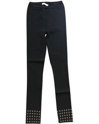 Sandro Hose Viskose Schwarz