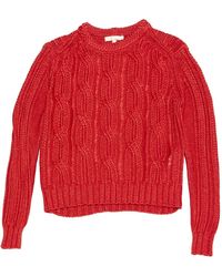 Maje Red Viscose Knitwear