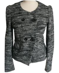 Étoile Isabel Marant Chaqueta en lana gris \N
