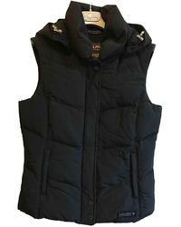 Woolrich Vest en Coton Noir