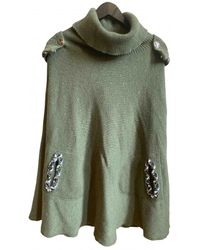 Chanel Capa de Cachemira - Verde