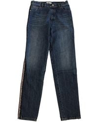 Chanel Vaquero recto - Azul