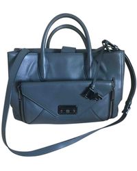 Diane von Furstenberg Leder Cross body tashe - Grau