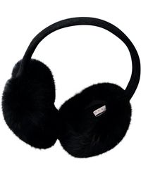 Sandro Black Rabbit Hats