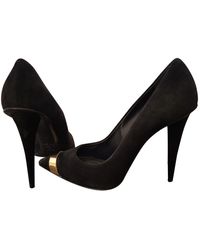 Giuseppe Zanotti Tacones en ante negro \N
