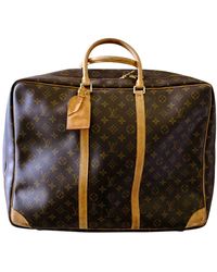 Louis Vuitton Leinen Reise Tasche - Mehrfarbig