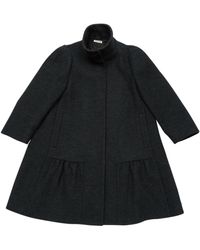 Miu Miu Cappotto in lana grigio \N