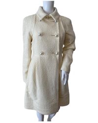 Chanel Tweed Mantel - Grau