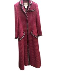 Chanel Cappotto in Lana - Rosa
