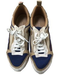 Sandro Flame Leinen Sneakers - Mehrfarbig