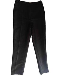 Sandro Hose Viskose Schwarz