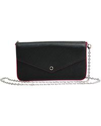 Louis Vuitton Leder Clutches - Schwarz