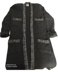 Chanel Chaqueta larga de Cachemira - Multicolor
