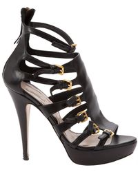 Miu Miu Leder Pumps - Schwarz