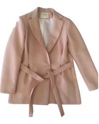 Maje Pink Viscose Jacket