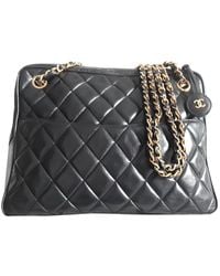 Chanel Bolso de Cuero - Negro