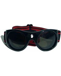 Moncler Lunettes masque - Noir