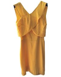 Sandro Spring Summer 2019 Kleider - Gelb