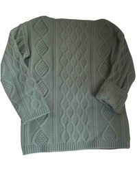 Self-Portrait Wolle Kleider - Grün