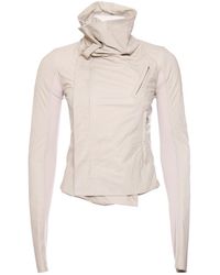 Rick Owens Vest en Cuir Beige - Neutre