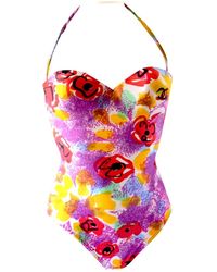 Chanel Einteiliger Badeanzug - Mehrfarbig