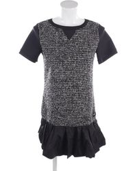 Moncler Robe en Synthétique Noir