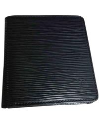 Louis Vuitton Piccola pelletteria in pelle nero