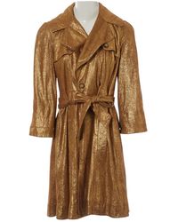 Diane von Furstenberg Trenchs - Mettallic