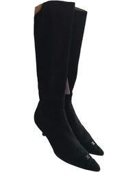 Chanel Botas altas - Negro