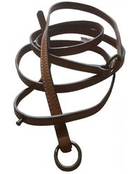 Marni Leder Gürtel - Braun