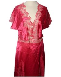 givenchy jumpsuit red