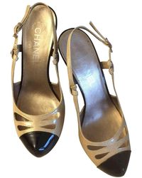 Chanel Décolleté Slingback in Vernice - Multicolore