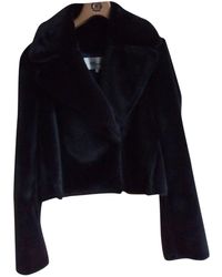 Diane von Furstenberg Synthetikpelz Kurze jacke - Blau