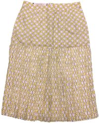 Marni Falda midi - Amarillo