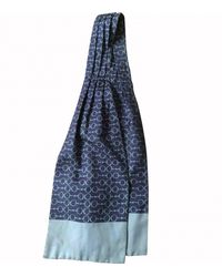 Hermès Seide Krawatten - Blau