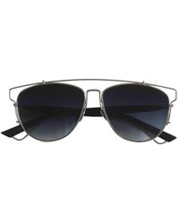 Dior Occhiali in metallo argentato - Multicolore