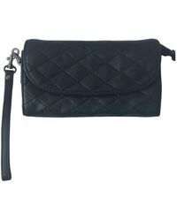Sandro Black Leather Purses Wallets & Cases