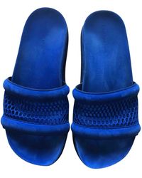 Alexander Wang Pantoffeln - Blau