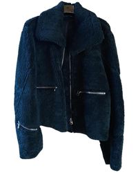 Sandro Schaf Blouson - Grün