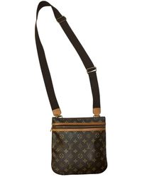 Louis Vuitton Leinen Taschen - Braun