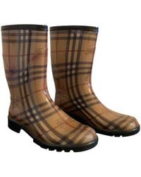 burberry plastic boots