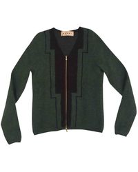 Marni Cardigan in Lana - Verde