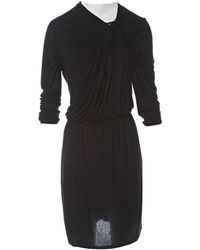 Lanvin Midi Kleid - Schwarz