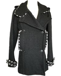 Chanel Giaccone in Lana - Nero