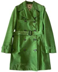 Burberry Trench Coat - Green