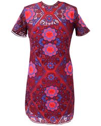 Sandro Midi kleid - Rot