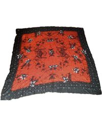 Sandro Schal Blau / Rot - Mehrfarbig