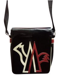 Moncler Sac à main en Cuir Noir