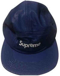 Supreme Sombrero. Gorros en sintético azul